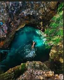 Blue Hole Mineral Springs Swim