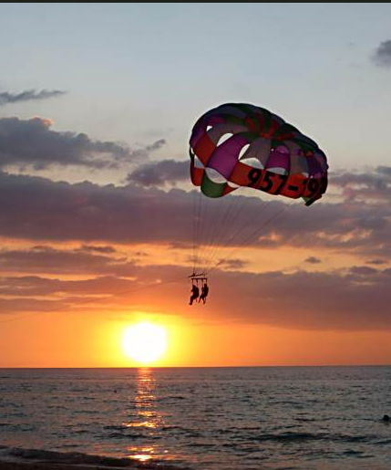 Parasailing 7 Mile Beach or Bloody Bay